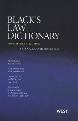 Black's Law Dictionary: Pocket Edition - Garner, Bryan A