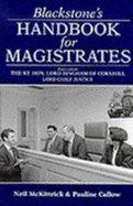 Blackstone's Handbook for Magistrates