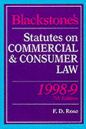 Blackstone's Statutes on Commercial and Consumer Law 1998-99