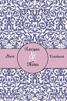 Blank Cookbook: Recipes & Notes; Purple - Stewart, Rachel