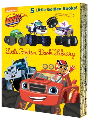 Blaze and the Monster Machines Little Golden Book Library (Blaze and the Monster Machines): Five of Nickeoldeon's Blaze and the Monster Machines Little Golden Books - Various