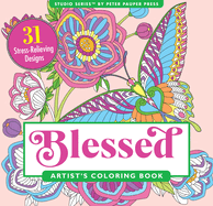 Blessed Adult Coloring Book (31 Stress-Relieving Designs)