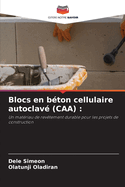 Blocs en bton cellulaire autoclav (CAA)