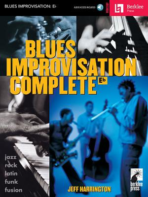 Blues Improvisation Complete Book/Online Audio - Harrington, Jeff