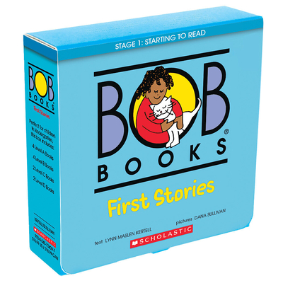 Bob Books - First Stories Box Set Phonics, Ages 4 and Up, Kindergarten (Stage 1: Starting to Read) - Kertell, Lynn Maslen, and Sullivan, Dana (Illustrator)