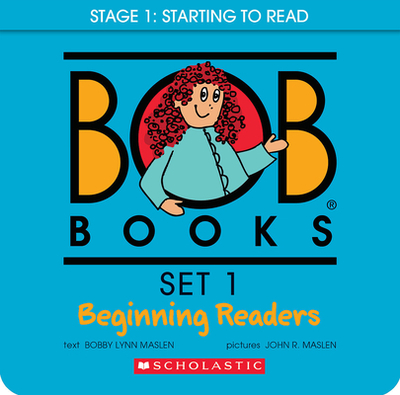 Bob Books - Set 1: Beginning Readers Box Set Phonics, Ages 4 and Up, Kindergarten (Stage 1: Starting to Read) - Maslen, John R (Illustrator), and Maslen, Bobby Lynn