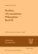 Boethius, De Consolatione Philosophiae: Buch III