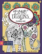 Boho Designs: Coloring Book