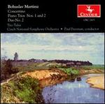 Bohuslav Martinu: Concertino; Piano Trios Nos. 1 and 2; Duo No. 2