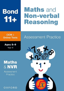 Bond 11+: CEM Maths & Non-verbal Reasoning Assessment Papers 8-9 Years (for Cambridge Select Insight)