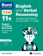 Bond 11+ English and Verbal Reasoning Assessment Papers for the CEM 11+ tests: 8-9 years