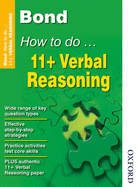 Bond How to Do 11+ Verbal Reasoning