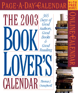 Book Lovers Page-a-Day 2003 Calendar