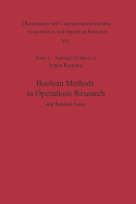 Boolean methods in operations research and related areas