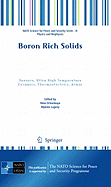 Boron Rich Solids: Sensors, Ultra High Temperature Ceramics, Thermoelectrics, Armor