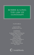 Borrie and Lowe: The Law of Contempt