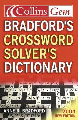 Bradford's Crossword Solver's Dictionary - Bradford, Anne R.