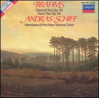 Brahms: Clarinet Trio Op. 114; Horn Trio Op. 40 - Andrs Schiff (piano); Erich Binder (violin); Fritz Dolezal (cello); Gunter Hogner (horn); Peter Schmidl (clarinet)