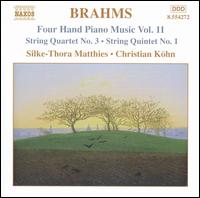 Brahms: Four Hand Piano Music, Vol. 11 - Christian Kohn (piano); Silke-Thora Matthies (piano)