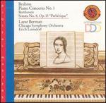 Brahms: Piano Concerto No. 1; Beethoven: Sonata No. 8, Op. 13 ("Pathétique")