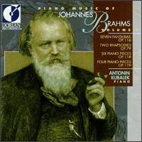 Brahms: Piano Music, Volume 2 - Antonin Kubalek (piano)