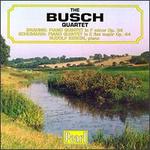 Brahms: Quintet in F; Schumann: Quintet in E - Busch String Quartet; Rudolf Serkin (piano)