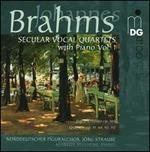 Brahms: Secular Vocal Quartets with Piano, Vol. 1