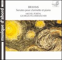 Brahms: Sonates pour clarinette et piano - Georges Pludermacher (piano); Michel Portal (clarinet)