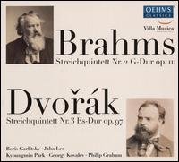 Brahms: Streichquintett Nr. 2 G-Dur, Op. 111; Dvork: Streichquintett Nr. 3 Es-Dur, Op. 97 - Boris Garlitsky (violin); Georgy Kovalev (viola); Jaha Lee (violin); Kyoungmin Park (viola); Philip Graham (cello)