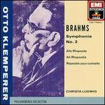 Brahms: Symphonie No. 2; Alto Rhapsody [Limited Edition]
