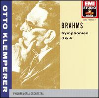 Brahms: Symphonien 3 & 4 - Philharmonia Orchestra; Otto Klemperer (conductor)