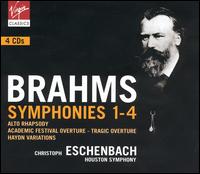 Brahms: Symphonies Nos. 1-4 - Dunja Vejzovic (alto); Houston Symphony Chorus (choir, chorus); Houston Symphony Orchestra; Christoph Eschenbach (conductor)