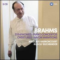 Brahms: Symphonies; Piano Concertos; Overtures; Haydn Variations - Rudolf Buchbinder (piano); Nikolaus Harnoncourt (conductor)