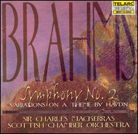 Brahms: Symphony No. 2; Variations - Scottish Chamber Orchestra; Charles Mackerras (conductor)