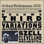 Brahms: Symphony No. 3; Variations on a Theme by Haydn, Op. 56a