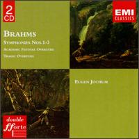 Brahms: Symphony Nos.1-3; Academic Festival Overture; Tragic Overture - London Philharmonic Orchestra; Eugen Jochum (conductor)