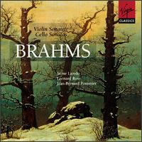 Brahms: Violin Sonatas; Cello Sonatas - Jaime Laredo (violin); Jean-Bernard Pommier (piano); Leonard Rose (cello)