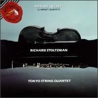 Brahms, Weber: Clarinet Quintets - Kazuhide Isomura (viola); Kikuei Ikeda (violin); Peter Oundjian (violin); Richard Stoltzman (clarinet); Sadao Harada (cello);...