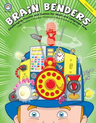 Brain Benders, Grades 3 - 5: Challenging Puzzles and Games for Math and Language Arts - Rainbow Bridge Publishing (Compiled by)