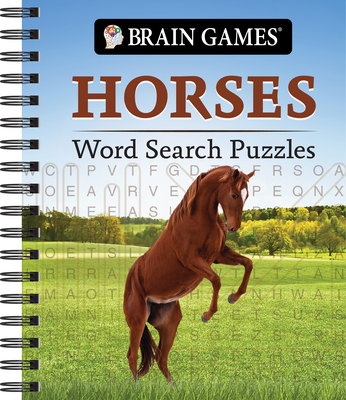 Brain Games - Horses Word Search Puzzles - Publications International Ltd, and Brain Games
