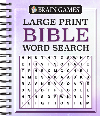 Brain Games - Large Print Bible Word Search - Publications International Ltd, and Brain Games