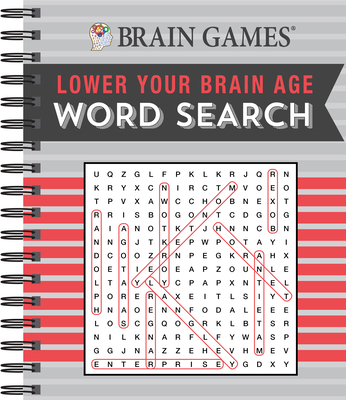 Brain Games - Lower Your Brain Age - Word Search - Publications International Ltd, and Brain Games