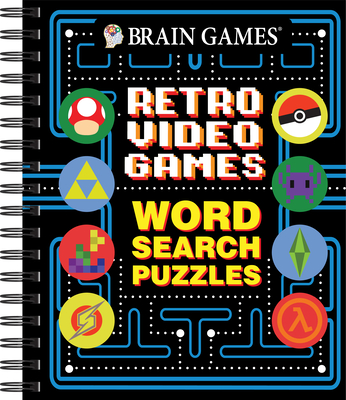 Brain Games - Retro Video Games Word Search Puzzles - Publications International Ltd, and Brain Games