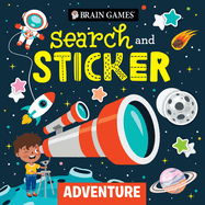 Brain Games - Search and Sticker: Adventure (for Kids Ages 3-6)