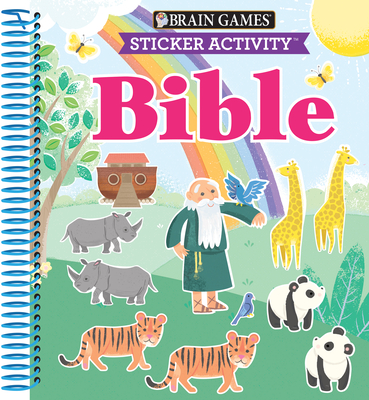 Brain Games - Sticker Activity: Bible (for Kids Ages 3-6) - Publications International Ltd, and Little Grasshopper Books, and Brain Games