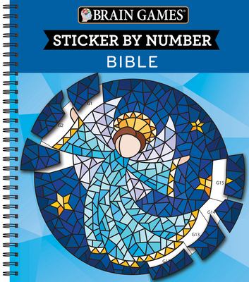 Brain Games - Sticker by Number: Bible (28 Images to Sticker) - Publications International Ltd, and New Seasons, and Brain Games