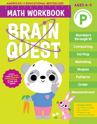 Brain Quest Math Workbook: Pre-Kindergarten - Workman Publishing