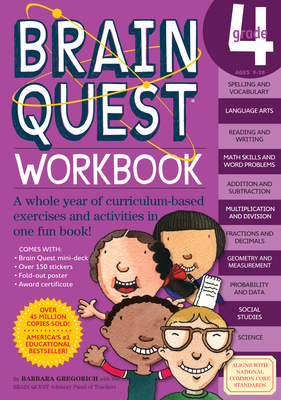 Brain Quest Workbook: 4th Grade - Gregorich, Barbara