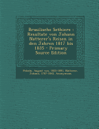 Brasilische Sethiere: Resultate Von Johann Natterer's Reisen in Den Jahren 1817 Bis 1835