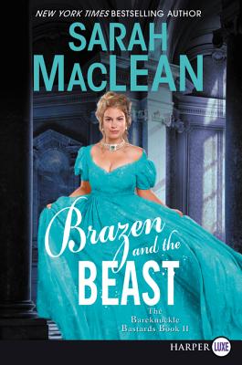 Brazen And The Beast [Large Print] - MacLean, Sarah